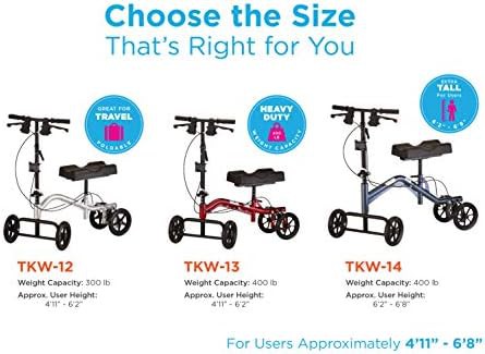 Silver Steerable Turning Knee Walker — photo 4