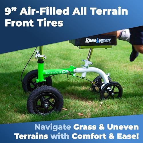 Compact Green Hybrid Knee Scooter — photo 4
