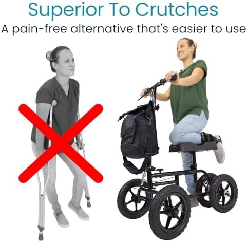 All Terrain Knee Scooter with Bag — photo 4