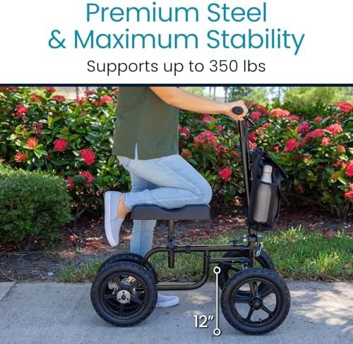 All Terrain Knee Scooter with Bag — photo 5
