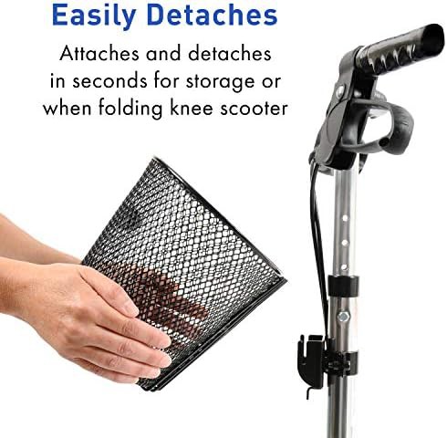 Universal Knee Scooter Basket with Bracket — photo 4