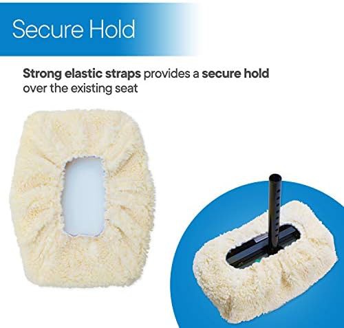 Fleece Knee Walker Pad Cover with Cushion — photo 3
