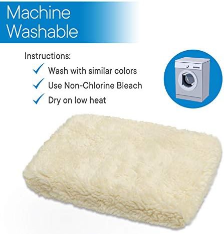 Fleece Knee Walker Pad Cover with Cushion — photo 4