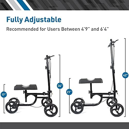 Steerable Knee Scooter with Metal Basket — photo 4