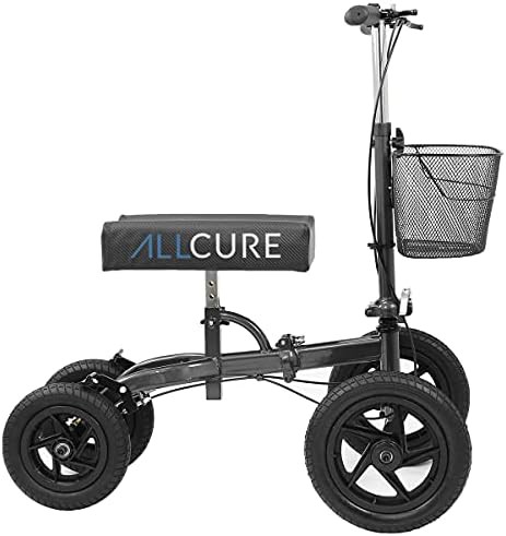 Black all terrain quad knee walker — photo 4