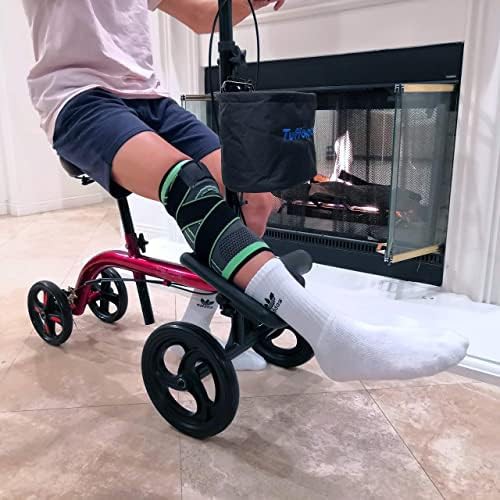Seated knee scooter in cobalt blue — photo 4