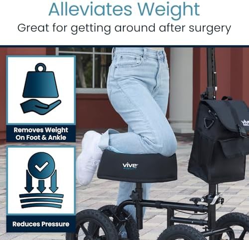 Padded Gel Knee Walker Cover — photo 3
