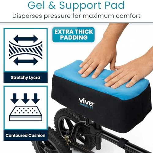 Padded Gel Knee Walker Cover — photo 4