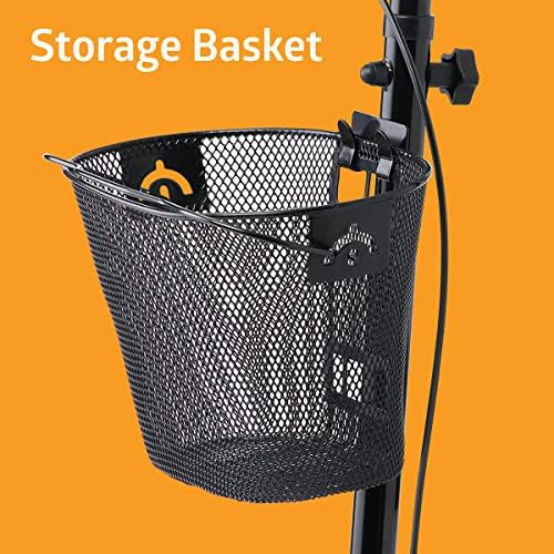 Black all terrain knee walker with pneumatic tires — photo 5