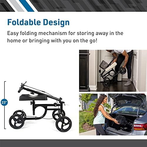 Steerable Scooter with Fabric Storage Basket — photo 3