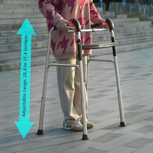 Stair climbing aluminum senior walker — photo 5