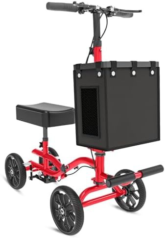 Lightweight Knee Walker for Foot Injury