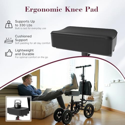 Foldable All Terrain Surgery Recovery Scooter — photo 4