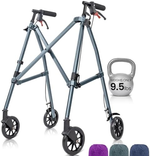 Narrow Folding Lightweight Senior Walker