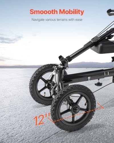 Aluminum all terrain walker with 12 inch wheels — photo 4