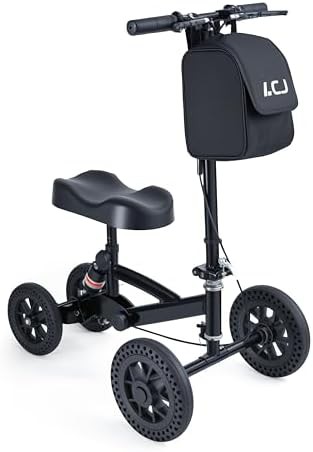 Heavy Duty Black All Terrain Scooter