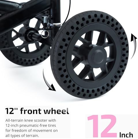 Heavy Duty Black All Terrain Scooter — photo 5