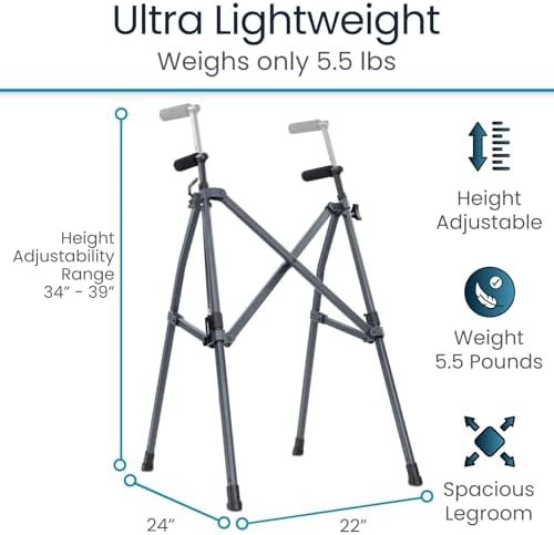 Ultra-Lightweight Folding Adult Walker — photo 4