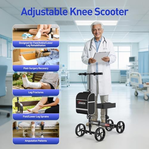 Knee Scooter with Puncture Proof Tires — photo 4