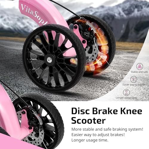 Pink Steerable Indoor and Outdoor Walker — photo 3