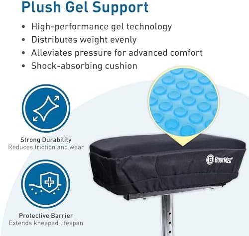 Gel and Memory Foam Knee Pad Cover — photo 3