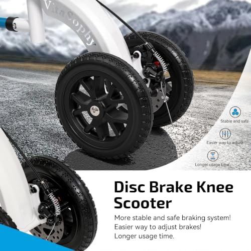 Blue All Terrain Surgery Recovery Scooter — photo 4