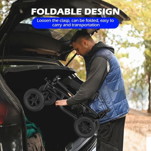 Foldable all terrain scooter with brake — photo 5