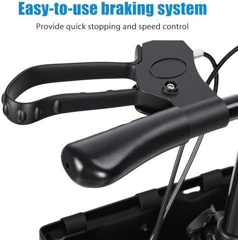 Shock absorbing all terrain knee scooter — photo 5