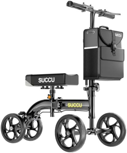 Ultralight carbon steel scooter for foot injuries