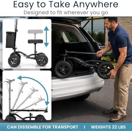 Foldable All Terrain Leg Scooter — photo 4