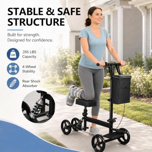 Foldable Walker with 13 in Cushion — photo 4