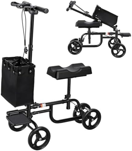 Lightweight carbon steel knee walker — photo 3